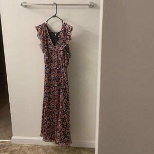 Blue Tommy Hilfiger dress with formal design